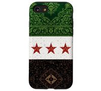 Carcasa para iPhone SE (2020) / 7/8 Bandera y Mapa de Siria Damasco Orgulloso Patrimonio Diseño Amor Siria