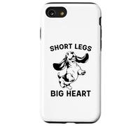 Carcasa para iPhone SE (2020) / 7/8 Basset Hound Short Legs Big Heart
