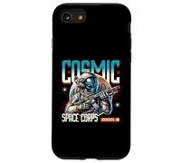 Carcasa para iPhone SE (2020) / 7/8 Batallón Guerrero Alienígena del Cuerpo Espacial Cósmico de Ciencia Ficción