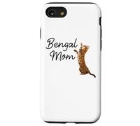 Carcasa para iPhone SE (2020) / 7/8 Bengal Cat Mom I Mama Family Pet Friend for Men Women