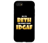 Carcasa para iPhone SE (2020) / 7/8 Beth Costume Idgaf Meme Funny Halloween Beth Costume Bethany