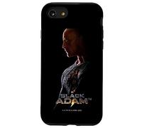 Carcasa para iPhone SE (2020) / 7/8 Black Adam Profile Poster with Logo