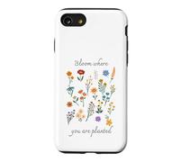 Carcasa para iPhone SE (2020) / 7/8 Bloom Where You Are Planted Gardening Floral Motivational