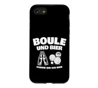Carcasa para iPhone SE (2020) / 7/8 Bol Pétanque y Cerveza Deportiva, Torneo, Petanca, Bola