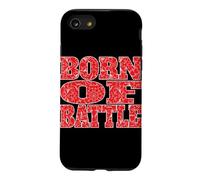 Carcasa para iPhone SE (2020) / 7/8 Born of Battle Texto Estampado Soccer 2026 Fan Art Logo