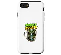 Carcasa para iPhone SE (2020) / 7/8 Bosque Escape Naturaleza Cascada Aventura Escena