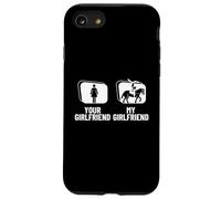 Carcasa para iPhone SE (2020) / 7/8 Bóvedas a Caballo Tu Novia Mi Chica Ecuestre Bóvedas