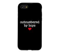 Carcasa para iPhone SE (2020) / 7/8 Boy Mom Outnumbered by Boys Mama,I Love My Sons,Mom of Boys