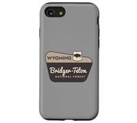 Carcasa para iPhone SE (2020) / 7/8 Bridger-Teton National Forest Wyoming Señal de Bienvenida Vacaciones