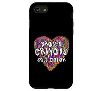 Carcasa para iPhone SE (2020) / 7/8 Broken Crayons Still Color Mental Health Awareness