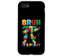 Carcasa para iPhone SE (2020) / 7/8 Bruh It's Pi Day Symbol Pi Bricks Pi Blocks Master Builder