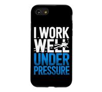 Carcasa para iPhone SE (2020) / 7/8 Buceo I Work Well Under Pressure Deporte Decir Buceador