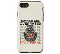 Carcasa para iPhone SE (2020) / 7/8 Bunnies Are Overrated Stay Feral Funny Easter