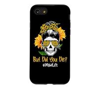 Carcasa para iPhone SE (2020) / 7/8 But Did You Die Mom Life Skull Bandana Sunflower Lover