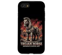 Carcasa para iPhone SE (2020) / 7/8 Caballo de Troya Mitología Griega Antigua Guerra de Odiseo