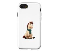 Carcasa para iPhone SE (2020) / 7/8 Caballo Lector con Libro y Bufanda