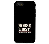 Carcasa para iPhone SE (2020) / 7/8 Caballos Estilo de Vida Identidad Ecuestre Orgulloso Propietario de Caballos Vida