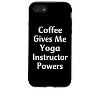 Carcasa para iPhone SE (2020) / 7/8 Café Me da Yoga Instructor Poderes Divertido Profesor de Yoga