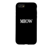 Carcasa para iPhone SE (2020) / 7/8 Camisa That Says Meow: un diseño Que Dice Miau