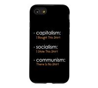Carcasa para iPhone SE (2020) / 7/8 Capitalismo Socialismo Comunismo Libertario Economía Libertaria Libertad