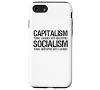 Carcasa para iPhone SE (2020) / 7/8 Capitalismo Vs Socialismo - Divertido Político Antisocialista