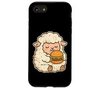 Carcasa para iPhone SE (2020) / 7/8 Caricatura de Hamburguesa de Oveja esponjosa