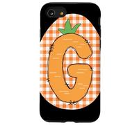 Carcasa para iPhone SE (2020) / 7/8 Carrot Letra G Monograma Primavera Gráfico