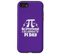 Carcasa para iPhone SE (2020) / 7/8 Celebre el Día de Pi Sea Humor Matemático Irracional