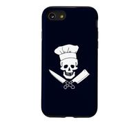 Carcasa para iPhone SE (2020) / 7/8 Chef Skull Funny Kitchen Pirata Culinary Cook