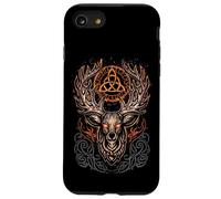 Carcasa para iPhone SE (2020) / 7/8 Ciervo Blanco Mitología vikinga Runas Espíritu nórdico