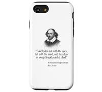 Carcasa para iPhone SE (2020) / 7/8 Cita de Shakespeare - El Amor no se ve con los Ojos