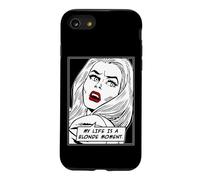 Carcasa para iPhone SE (2020) / 7/8 Cita Divertida de My Life Is A Blonde Moment Vintage Pop Art Girl