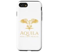 Carcasa para iPhone SE (2020) / 7/8 Cita Romana Antigua de Aquila - El águila no atrapa Moscas