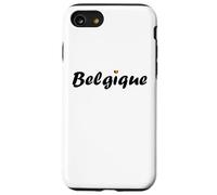 Carcasa para iPhone SE (2020) / 7/8 Citation Frites Drapeau belge Coeur Amour Belgique