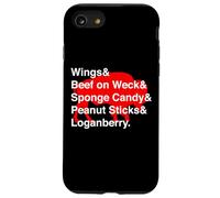 Carcasa para iPhone SE (2020) / 7/8 Classic Buffalo New York Foods Cute Buffalo NY Foodie