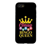 Carcasa para iPhone SE (2020) / 7/8 Classy Bingo Queen Bingo Bolas De Bingo con Corona Bingo Player