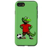 Carcasa para iPhone SE (2020) / 7/8 Cocodrilo de fútbol