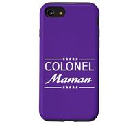Carcasa para iPhone SE (2020) / 7/8 Colonel Maman Femme Militaire Humour Mère Obéir Discipline