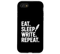 Carcasa para iPhone SE (2020) / 7/8 Come, Duerme, escribe, Repite una Cita Motivacional