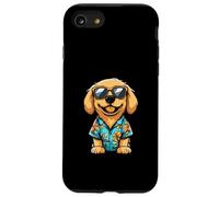 Carcasa para iPhone SE (2020) / 7/8 Cómic Genial de Golden Retriever Dog Summer Vibes