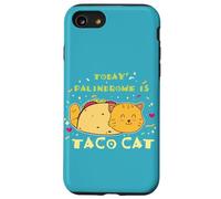 Carcasa para iPhone SE (2020) / 7/8 Comida Mexicana Foodie Cita Divertida Hoy Palíndromo Es Taco Cat