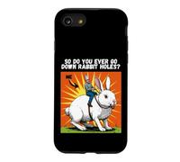 Carcasa para iPhone SE (2020) / 7/8 Conspiración Abajo Agujeros de Conejo Divertido