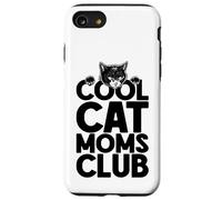 Carcasa para iPhone SE (2020) / 7/8 Cool Cat Moms Club Divertido Día de la Madre Amante de Gatos Propietario