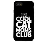 Carcasa para iPhone SE (2020) / 7/8 Cool Cat Moms Club Divertido Día de la Madre Amante de Gatos Propietario