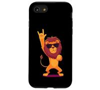 Carcasa para iPhone SE (2020) / 7/8 Cool Lion Rock On Funny Animal Lover Graphic Gafas de Sol