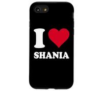 Carcasa para iPhone SE (2020) / 7/8 Corazón Rojo Me Encanta Shania