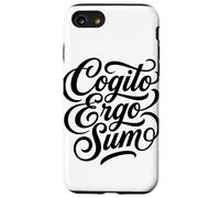 Carcasa para iPhone SE (2020) / 7/8 Cotización de Pensador filósofo Latino de Cogito Ergo Sum