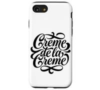 Carcasa para iPhone SE (2020) / 7/8 Creme de la Creme - Letras Elegantes