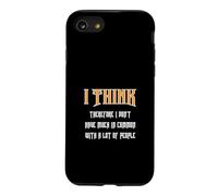 Carcasa para iPhone SE (2020) / 7/8 Creo Que, por lo Tanto, no Tengo Mucho en común con...