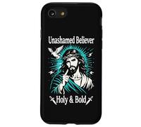 Carcasa para iPhone SE (2020) / 7/8 Creyente sin vergüenza Santo Cristiano Jesús Fe Romanos 1:16